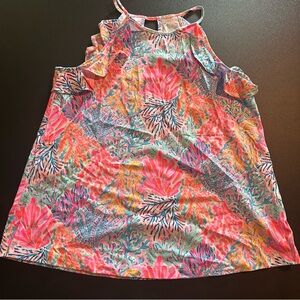 Lilly Pulitzer Multicolor Floral Tank Women Size XS